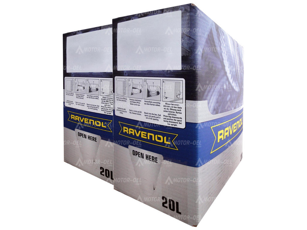 RAVENOL HLS SAE 5W-30 40 Liter (2x20L) Bag in Box 1111119 RAVENOL FES SAE 0W-30, 40 Liter (2x20L) Bag in Box, 1111146