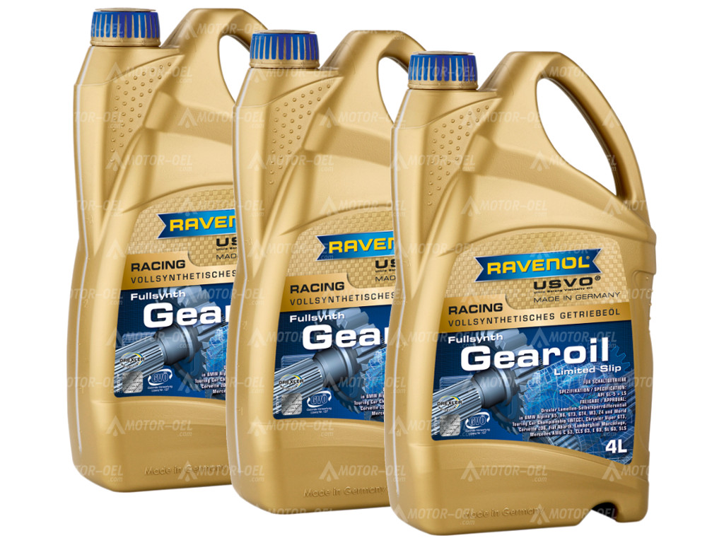 RAVENOL Racing Gearoil GL-5 + LS  12 (3x4) Ltr. 