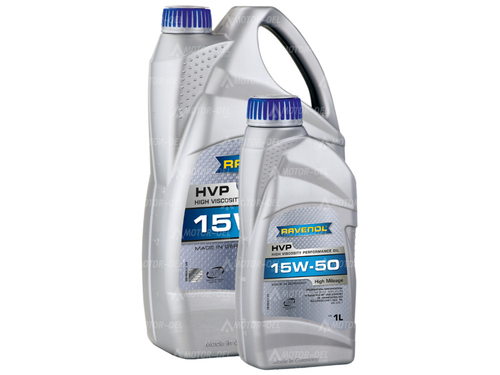 RAVENOL HVP High Viscosity Performance Oil SAE 15W-50 6 (5+1) Ltr. RAVENOL HVP High Viscosity Performance Oil SAE 15W-50 6 (5+1) Ltr.