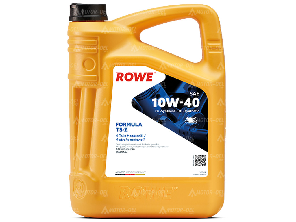 ROWE HIGHTEC FORMULA SAE 10W-40 TS-Z, 10 Liter (2x5L), 20049