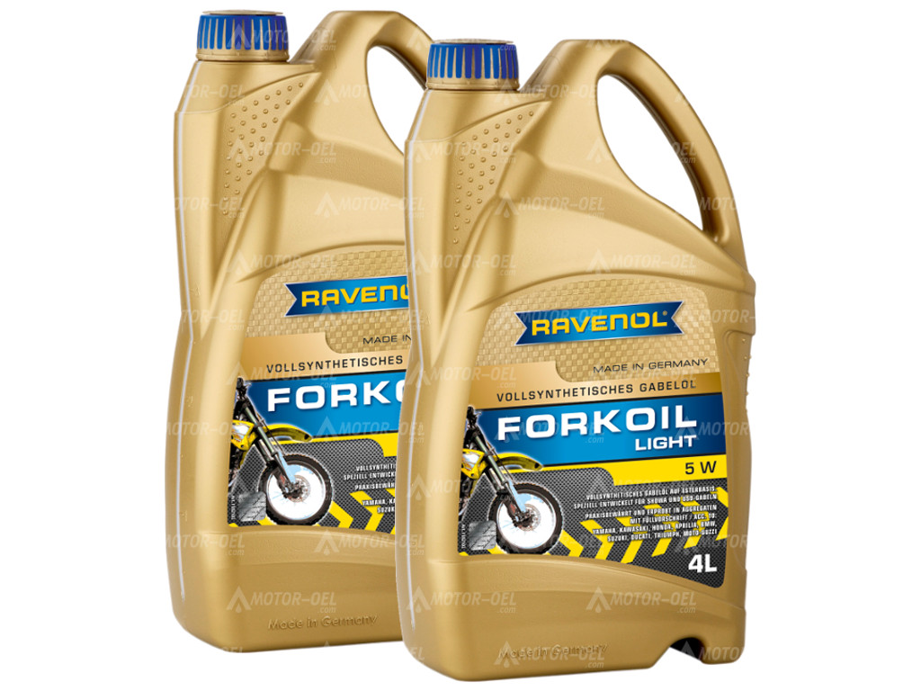 RAVENOL  Fork Oil  Light 5W 8 (2x4) Ltr.