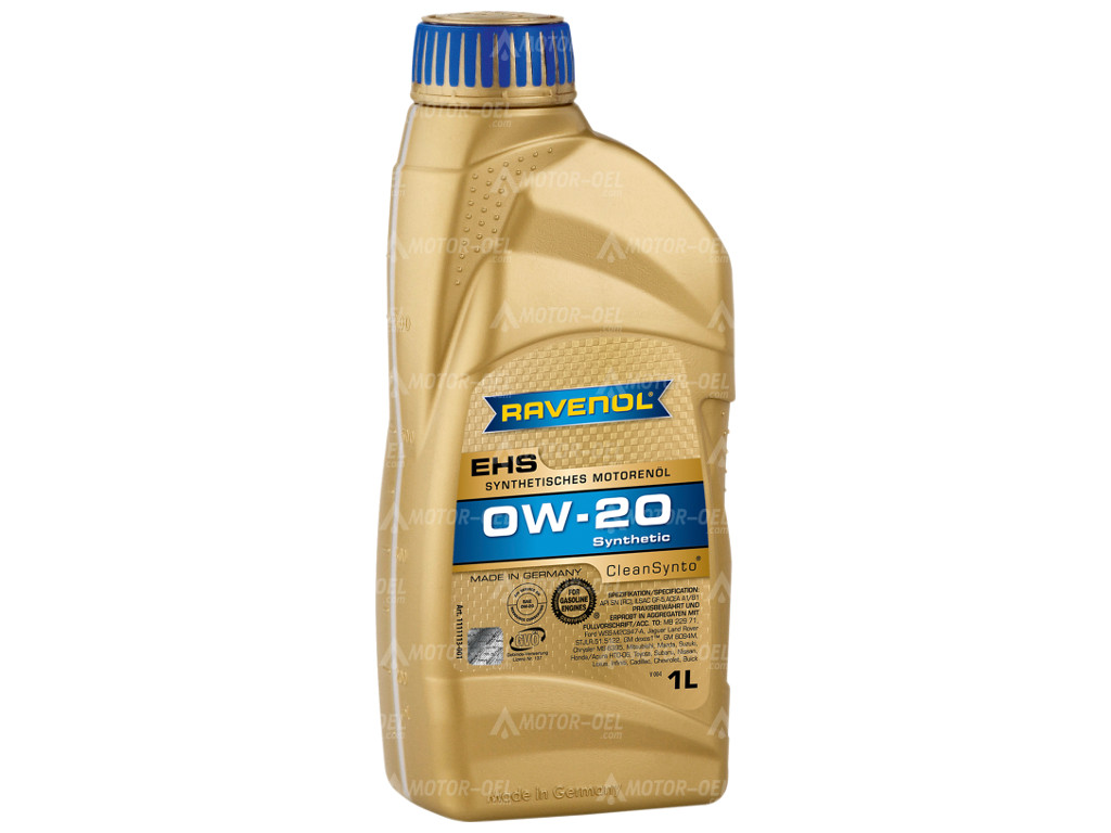 2 Liter (2x1L) RAVENOL EHS SAE 0W-20, 1111113