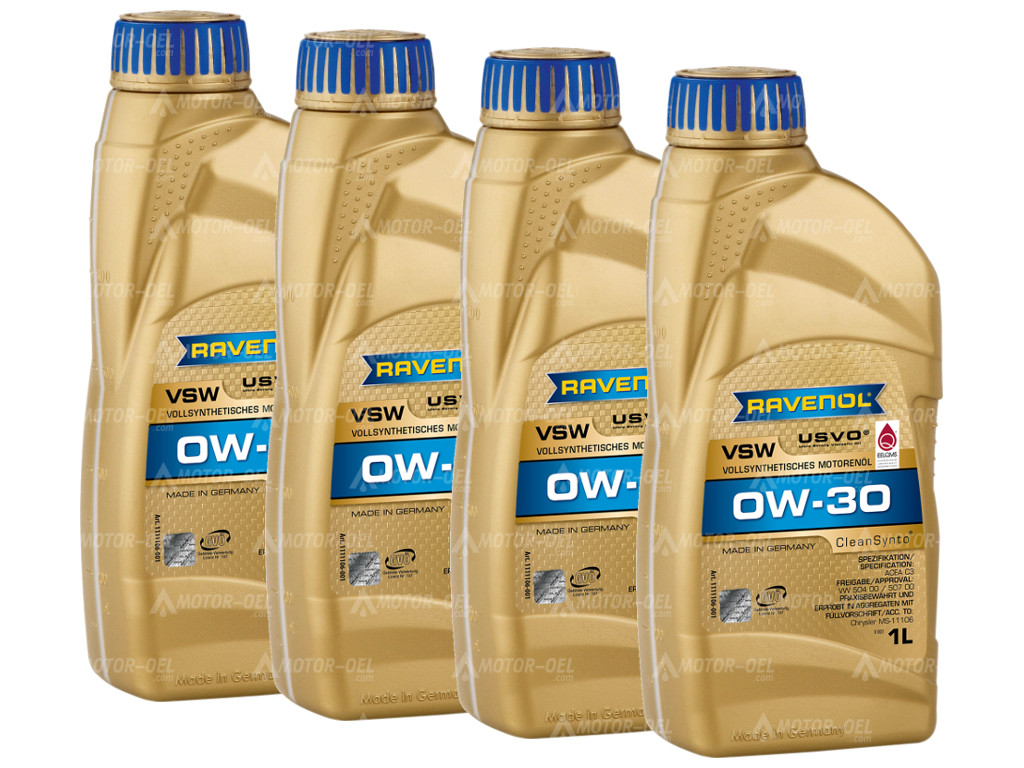 RAVENOL VSW SAE 0W-30, 4 Liter (4x1L), 1111106