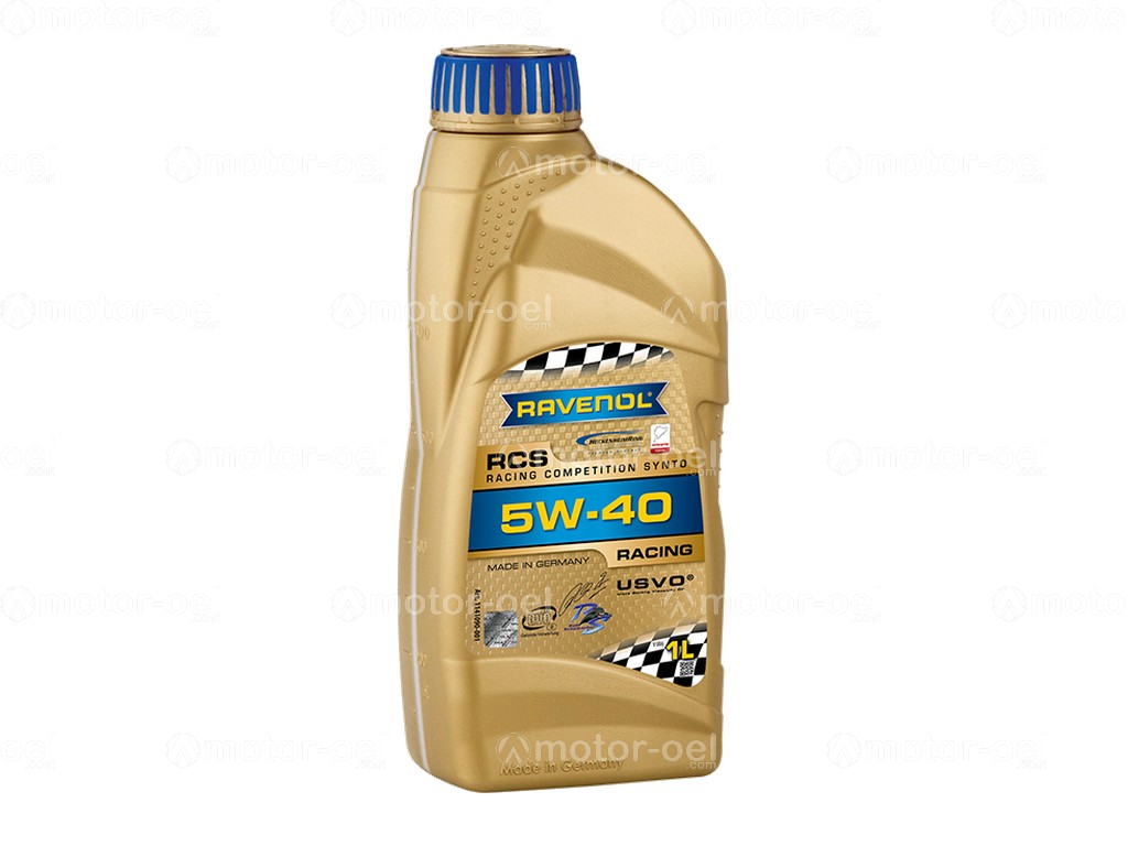 5 Liter (4L+1L) RAVENOL RCS Racing Competition Synto SAE 5W-40, 1141090