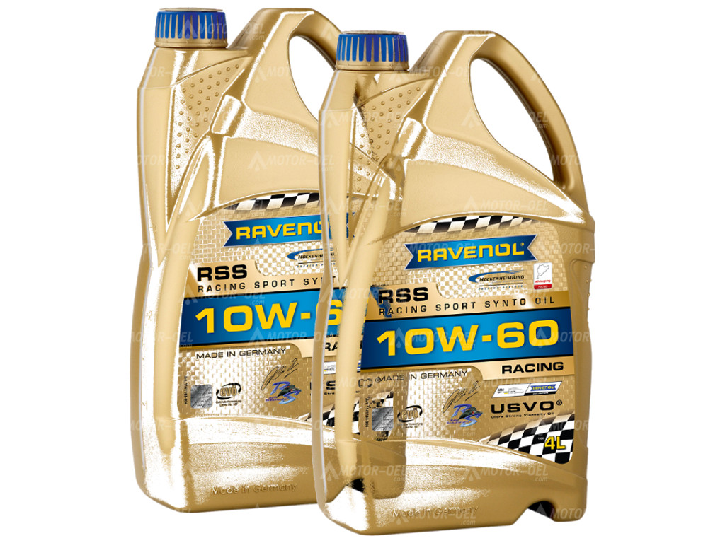 RAVENOL RSS Racing Sport Synto 10W-60, 8 Liter (2x4L), 1141100