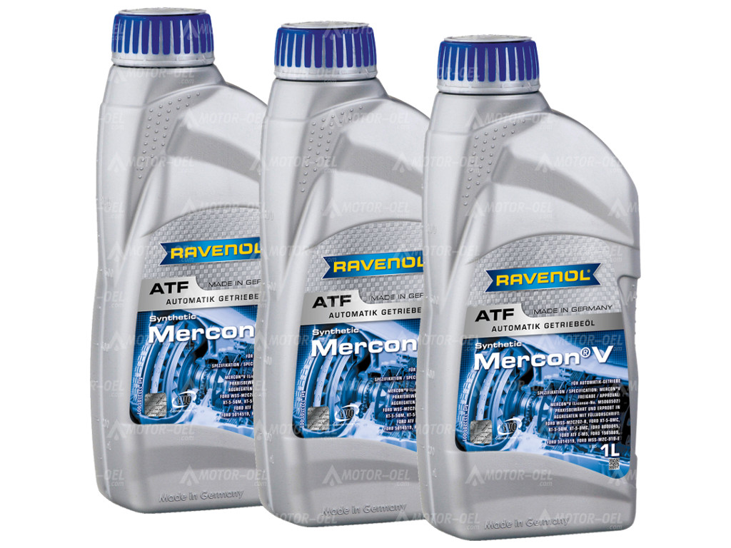 RAVENOL MERCON V 3 (3x1) Ltr. RAVENOL MERCON V 3 (3x1) Ltr.