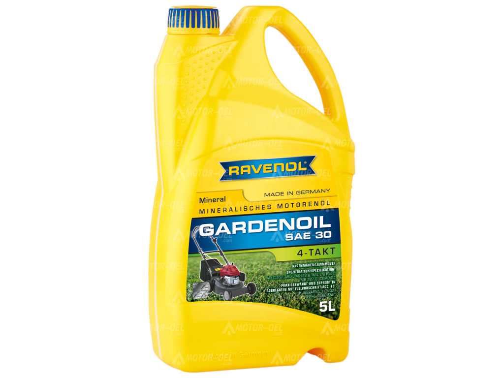 RAVENOL 4-Takt Gardenoil HD 30  Rasenmäheröl 5 Ltr., 