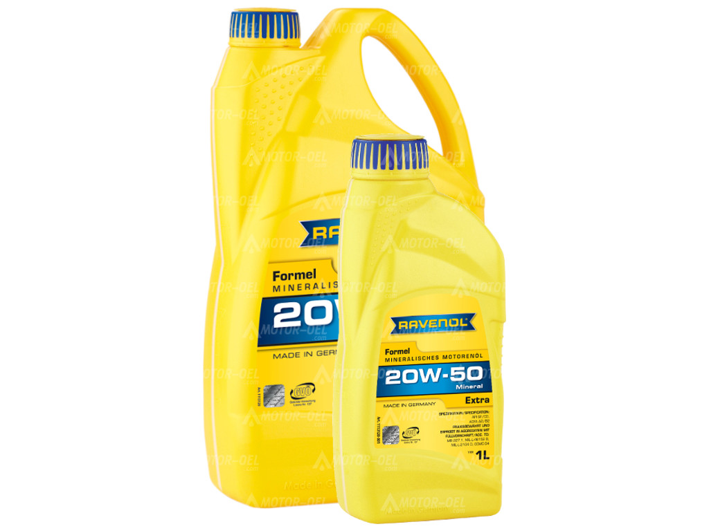 RAVENOL Formel Extra 20W-50 6 (5+1) Ltr.