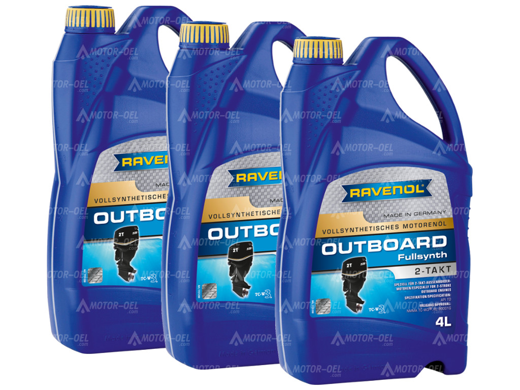 RAVENOL Outboardoel 2T Fullsynth. 12 Ltr.