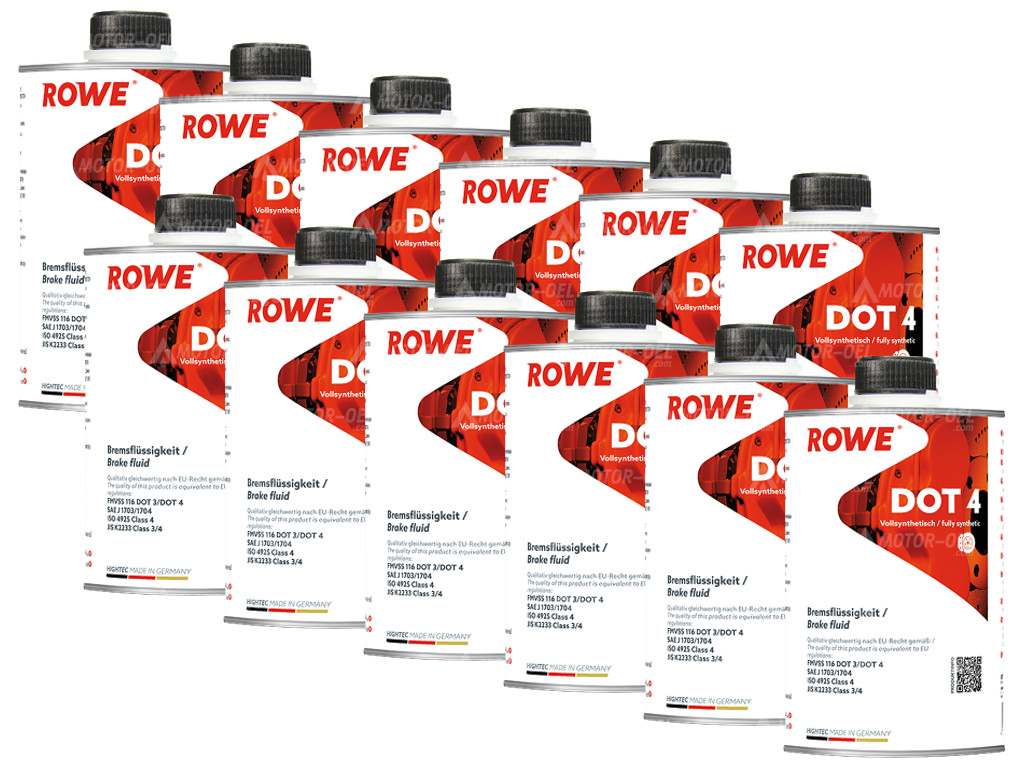 ROWE HIGHTEC DOT 4, 12 Liter (12x1L), 25109