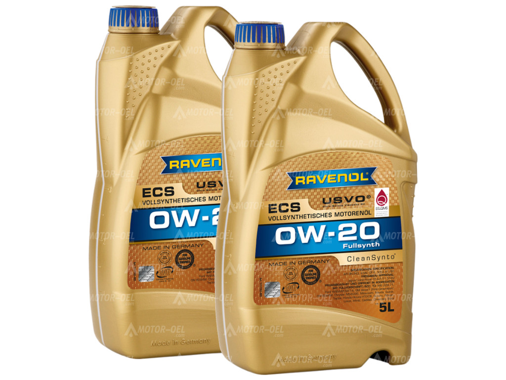 RAVENOL Eco Synth ECS SAE 0W-20 10 Liter (2x5L) 1111102 RAVENOL Eco Synth ECS SAE 0W-20 10 Liter (2x5L) 1111102