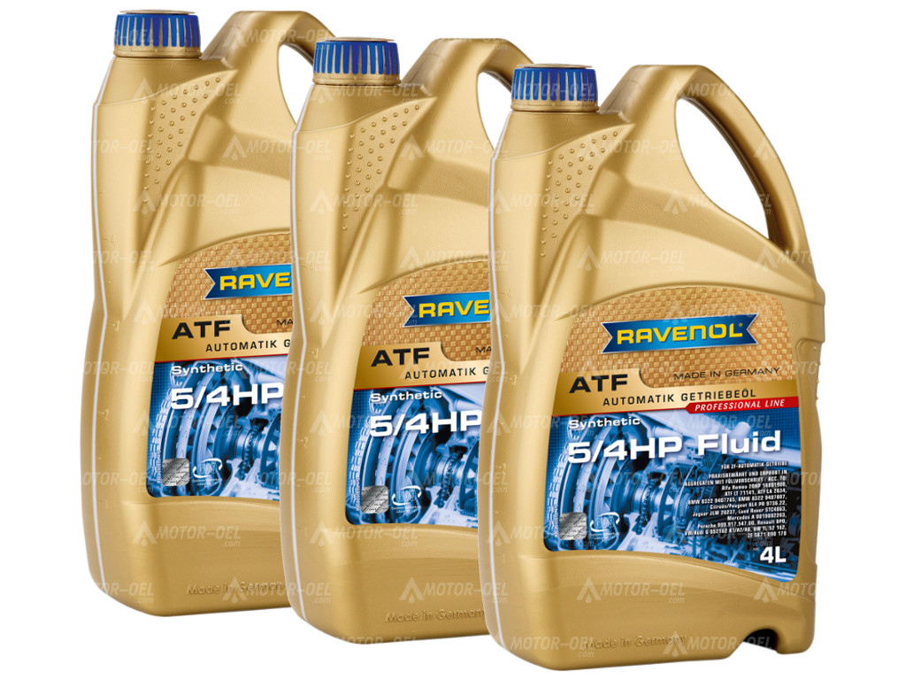 RAVENOL ATF 5/4 HP Fluid 12 (3x4) Ltr. 