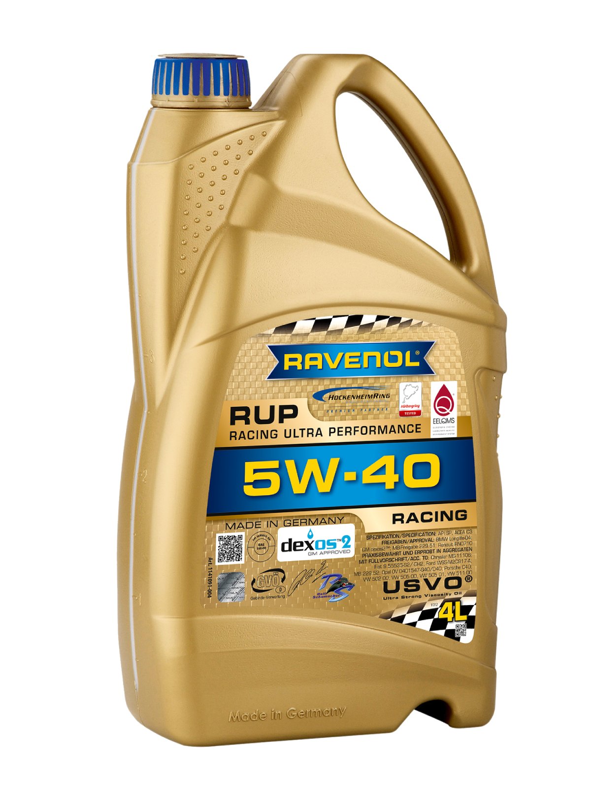 4 Liter RAVENOL RUP Racing Ultra Performance SAE 5W-40 1141091