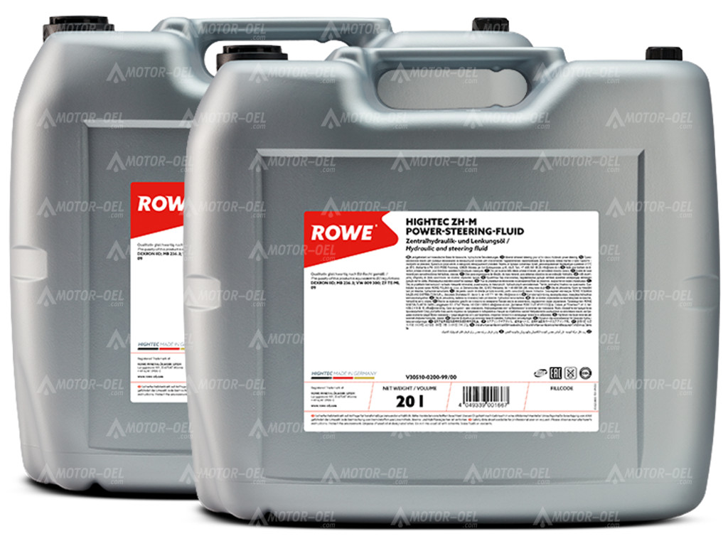 ROWE HIGHTEC ZH-M POWER-STEERING-FLUID, 40 Liter (2x20L), 30510