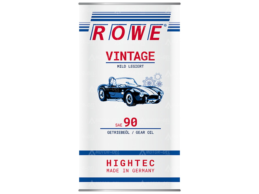 ROWE HIGHTEC VINTAGE SAE 90, 5 Liter, 25056 ROWE HIGHTEC VINTAGE SAE 90, 5 Liter, 25056