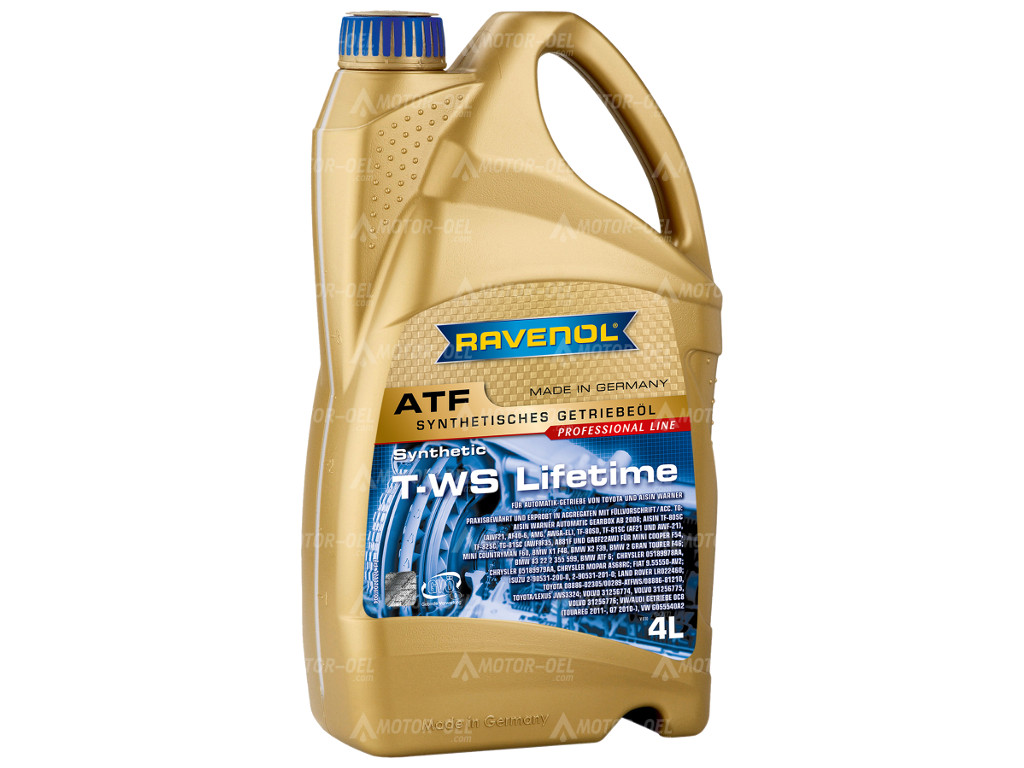 7 Liter (4L+3L) RAVENOL ATF T-WS Lifetime, 1211106