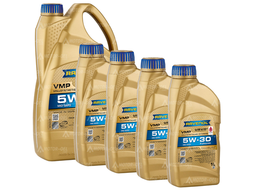 RAVENOL VMP SAE 5W-30, 9 Liter (5L+4L), 1111122