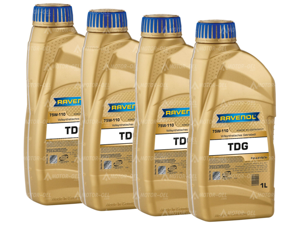 RAVENOL TDG 75W-110 Getriebeöl, 4 Liter (4x1L), 1221109