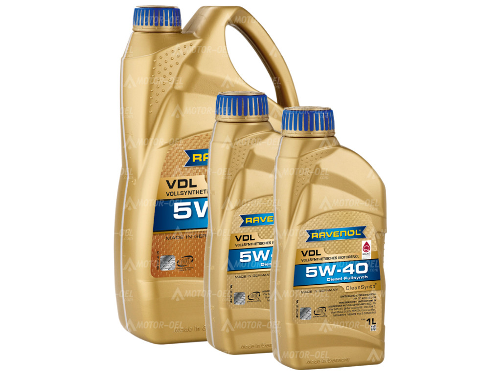 RAVENOL VDL SAE 5W-40 7 (5+2) Ltr.