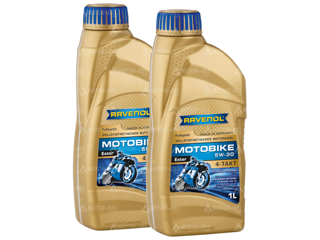 RAVENOL Motobike 4-T Ester SAE 5W-30 2 (2x1) Ltr.