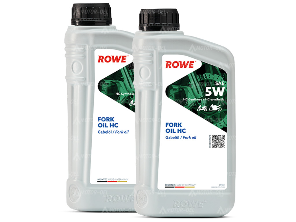 ROWE HIGHTEC FORK OIL 5W HC, 2 Liter (2x1L), 30551