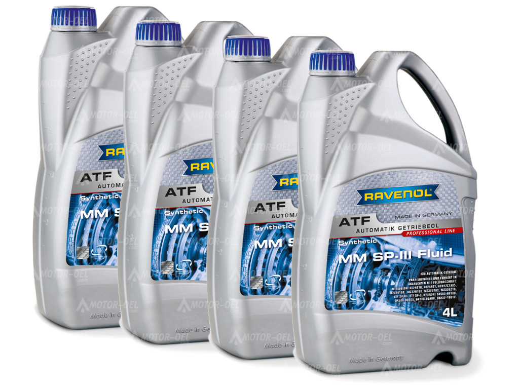 RAVENOL ATF MM SP-III Fluid 16 (4x4) Ltr. RAVENOL ATF MM SP-III Fluid 16 (4x4) Ltr.