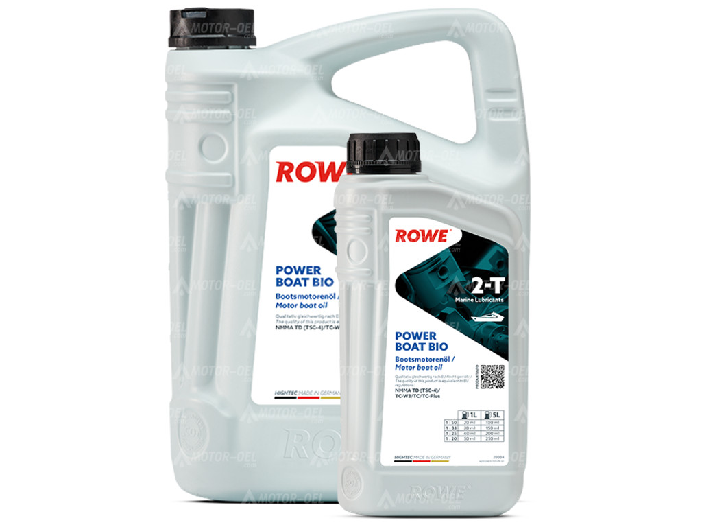 ROWE HIGHTEC POWER BOAT 2-T BIO, 6 Liter (5L+1L), 20034