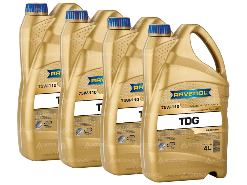 RAVENOL TDG 75W-110 Getriebeöl, 16 Liter (4x4L), 1221109