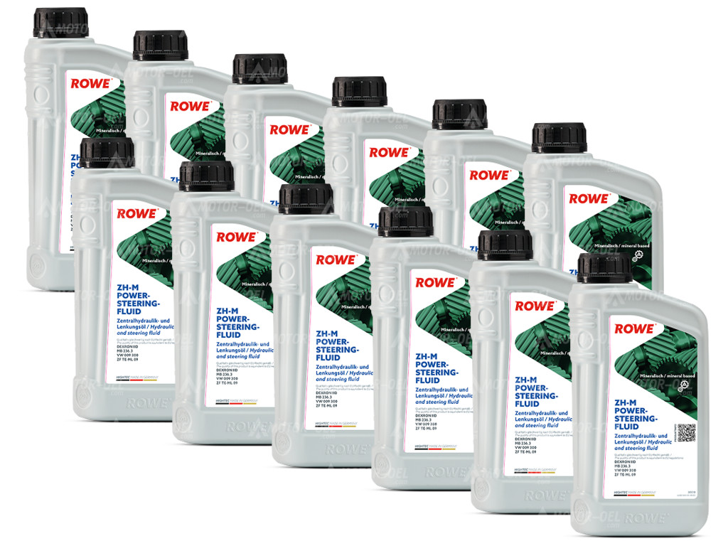 ROWE HIGHTEC ZH-M POWER-STEERING-FLUID, 12 Liter (12x1L), 30510