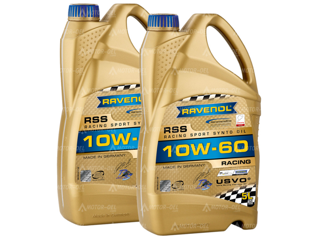 RAVENOL RSS Racing Sport Synto 10W-60, 10 Liter (2x5L), 1141100