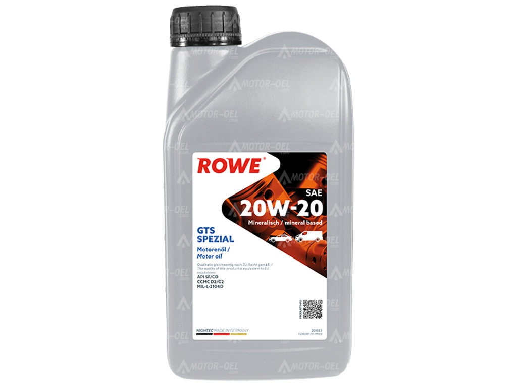 ROWE HIGHTEC GTS SPEZIAL SAE 20W-20 1 Liter, 20023