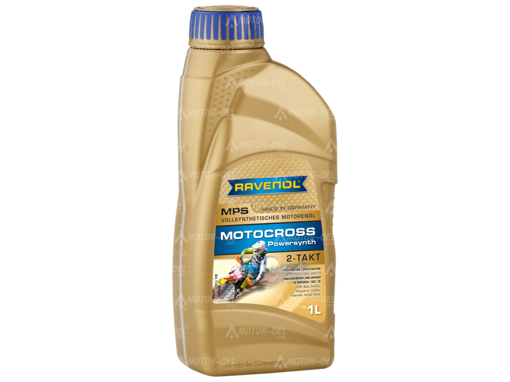RAVENOL MPS Motocross Powersynth 2T, 1 Liter, 1144110