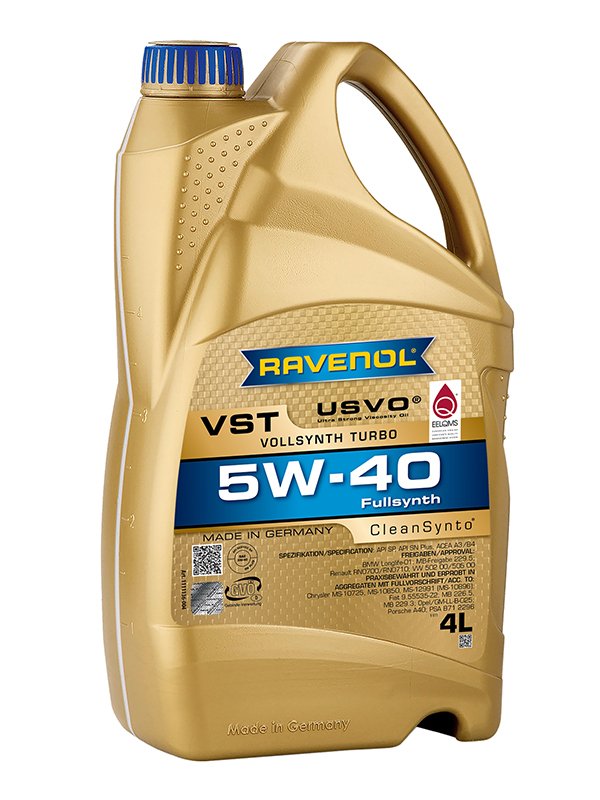 RAVENOL VollSynth Turbo VST SAE 5W-40, 4 Liter, 1111136