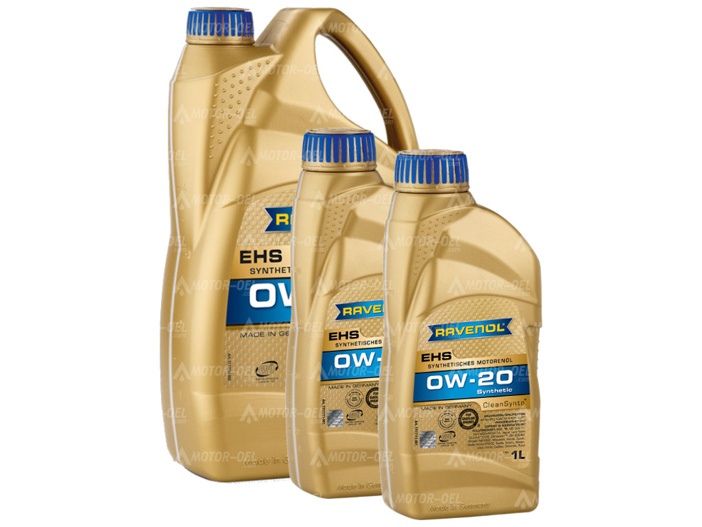 RAVENOL EHS SAE 0W-20, 7 Liter (5L+2L), 1111113
