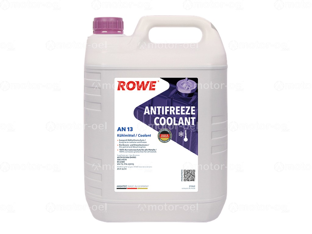 ROWE HIGHTEC ANTIFREEZE AN 13, 5 Liter, 21062