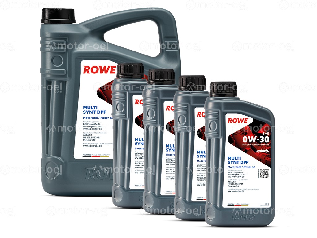 ROWE HIGHTEC MULTI SYNT DPF SAE 0W-30, 9 Liter (5L+4L), 20112