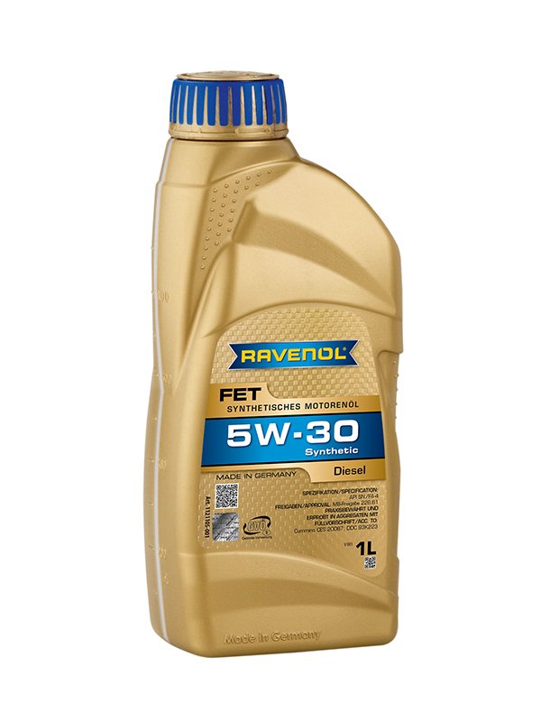 RAVENOL FET Fuel Efficiency Truck SAE 5W-30 1 Liter, 1121105