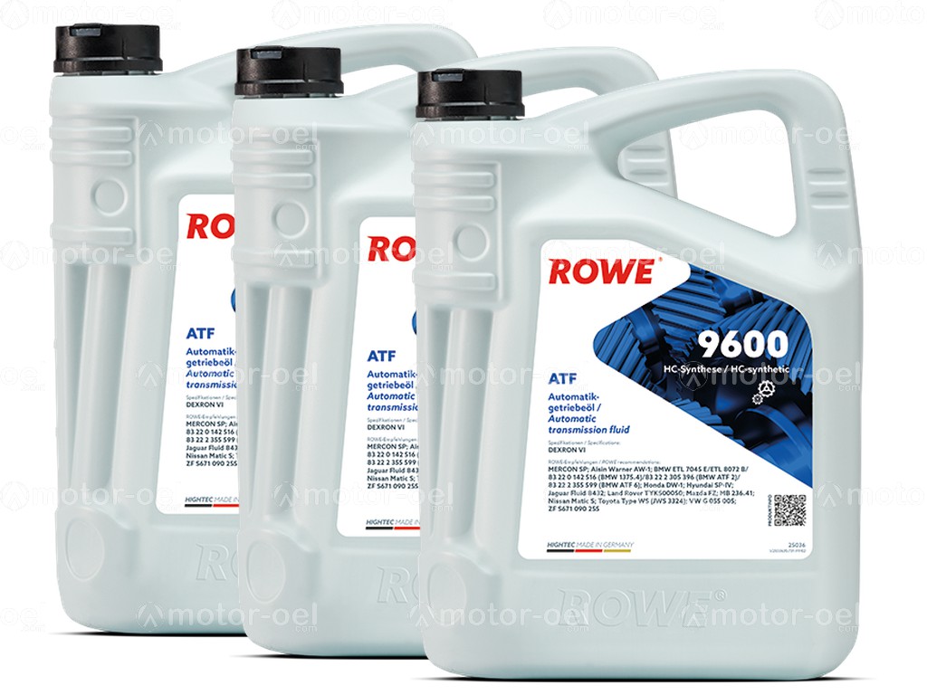 ROWE HIGHTEC ATF 9600, 15 Liter (3x5L), 25036