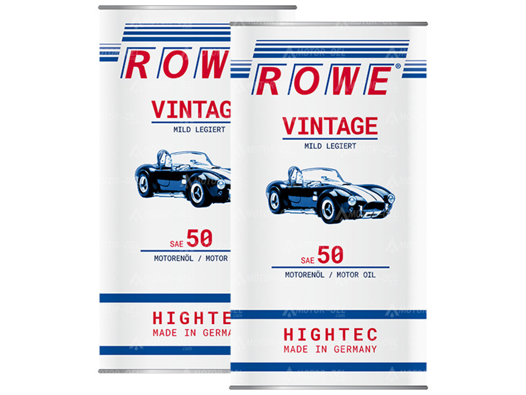 ROWE HIGHTEC VINTAGE SAE 50 MILD LEGIERT, 10 Liter (2x5L), 20194