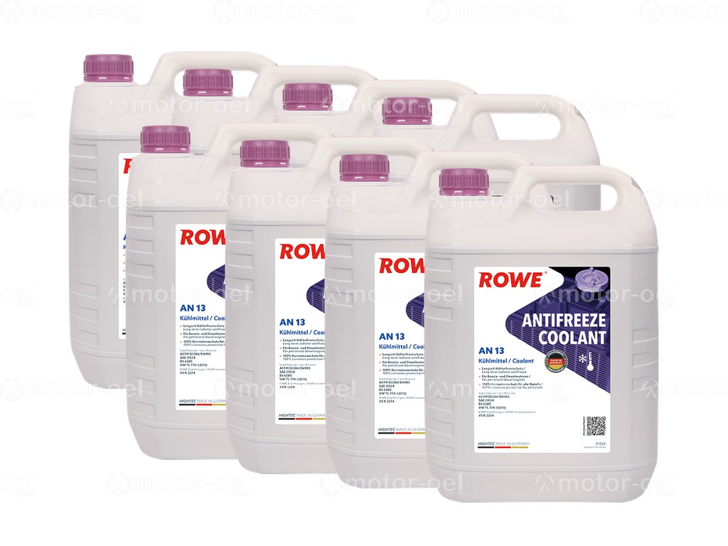 ROWE HIGHTEC ANTIFREEZE AN 13, 40 Liter (8x5L), 21062