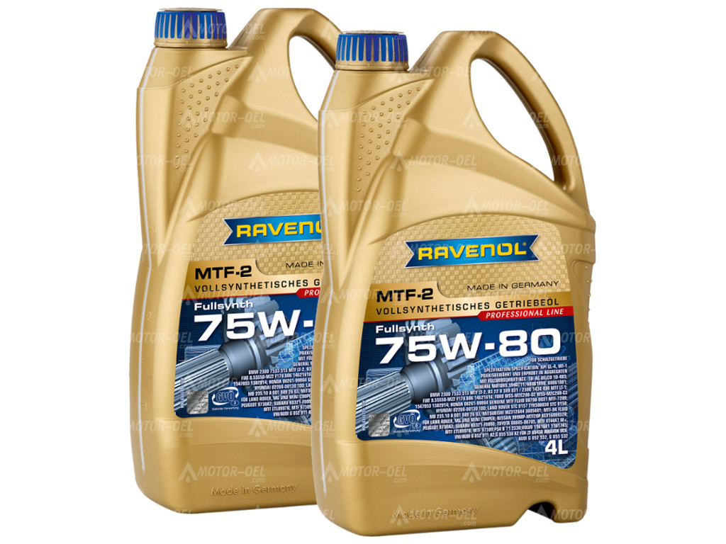 RAVENOL MTF-2 SAE 75W-80, 8 (2x4L) Liter, 1221103