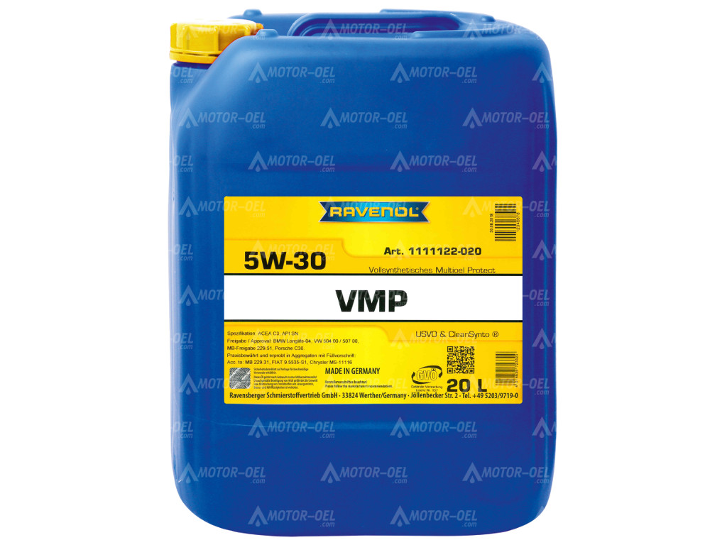 RAVENOL VMP SAE 5W-30, 20 Liter, 1111122 