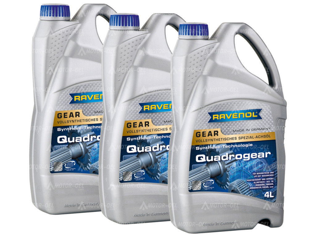 RAVENOL QUADROGEAR 12 Liter (3x4L) 1250200