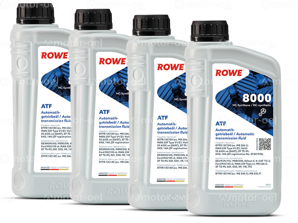 ROWE HIGHTEC ATF 8000, 4 Liter (4x1L), 25012