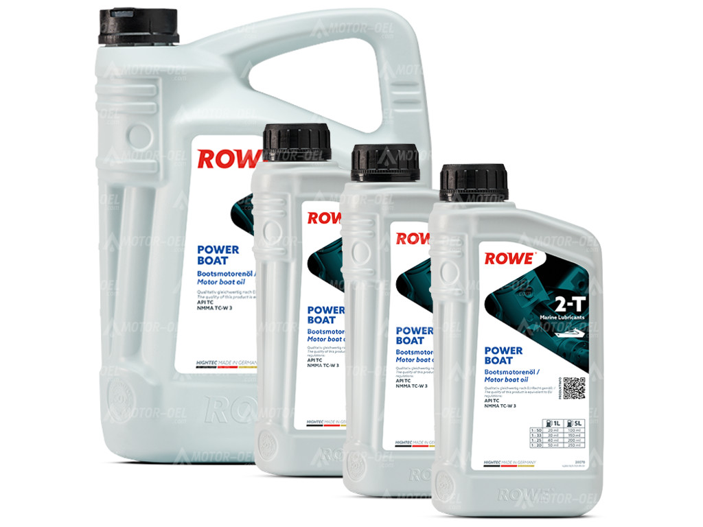 ROWE HIGHTEC POWER BOAT 2-T, 8 Liter (5L+3L), 20078