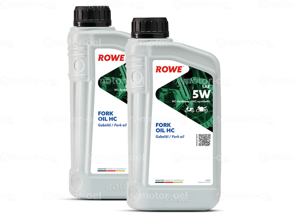 ROWE HIGHTEC FORK OIL 5W HC, 2 Liter (2x1L), 30551