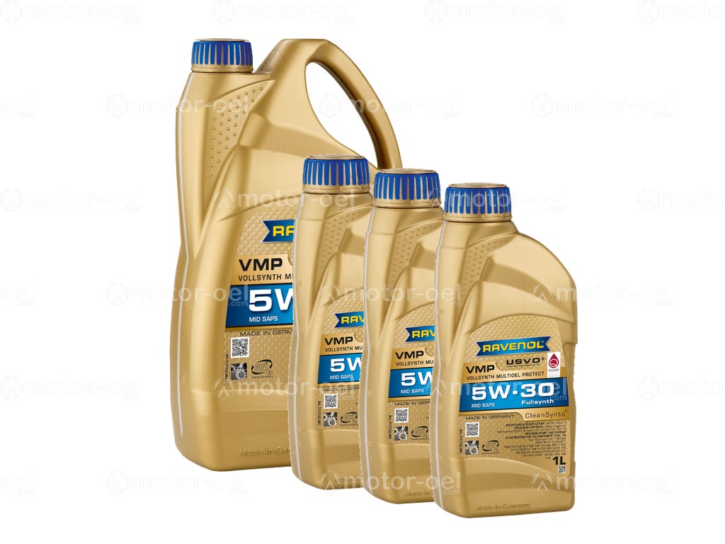 7 Liter (4L+3L) RAVENOL VMP SAE 5W-30, 1111122