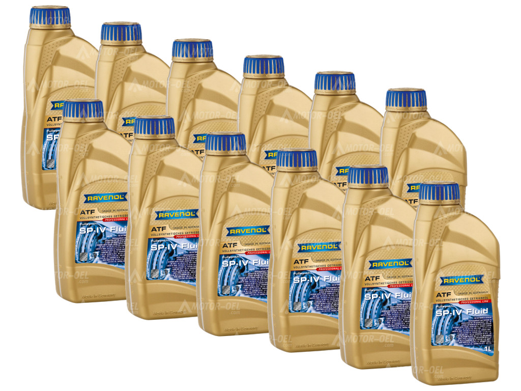 RAVENOL ATF SP-IV Fluid 12 Liter (12x1L), 1211107 RAVENOL ATF SP-IV Fluid 12 Liter (12x1L), 1211107