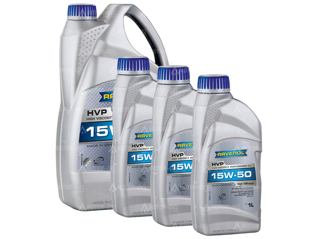 RAVENOL HVP High Viscosity Performance Oil SAE 15W-50 8 (5+3) Ltr. RAVENOL HVP High Viscosity Performance Oil SAE 15W-50 8 (5+3) Ltr.
