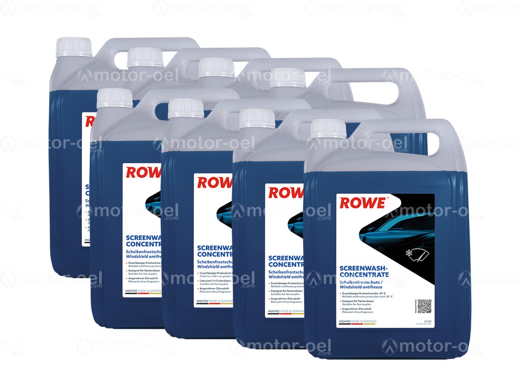 ROWE HIGHTEC SCREENWASH-CONCENTRATE, 40 Liter (8x5L), 21104